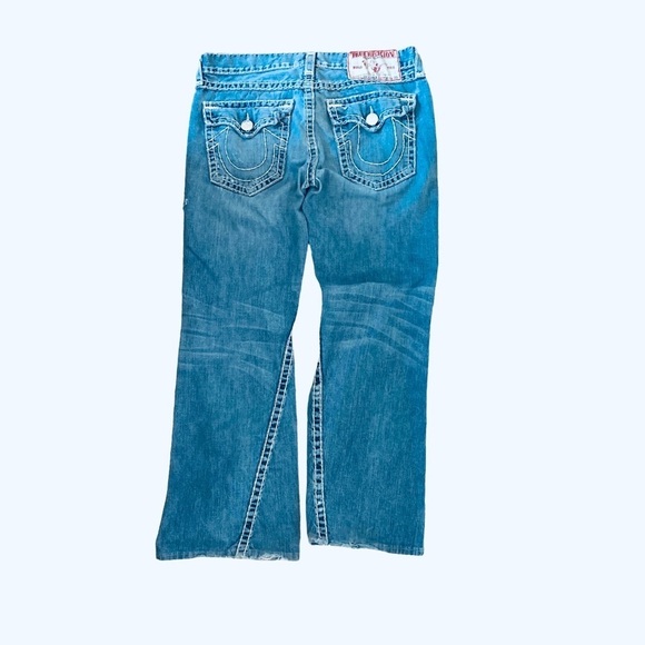 Vintage True Religion Jeans Size 36 BILLY BIG T Blue - Picture 1 of 2